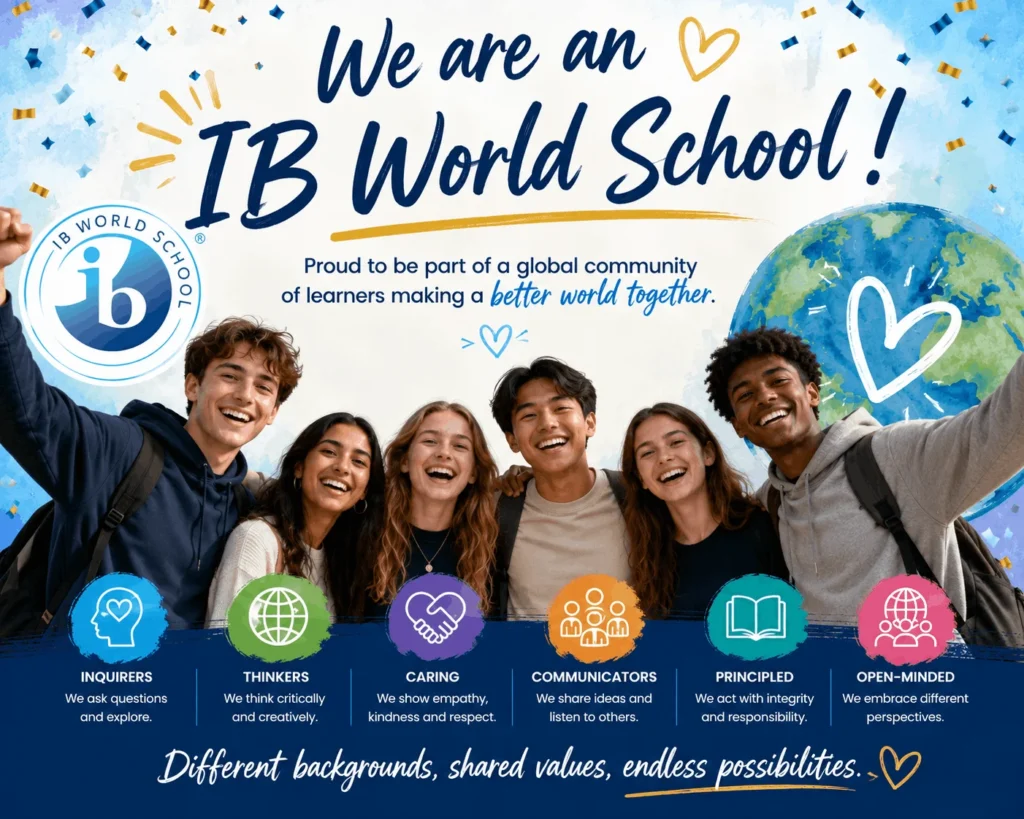 Gymnasium Receives Verification for the IB Diploma Programme