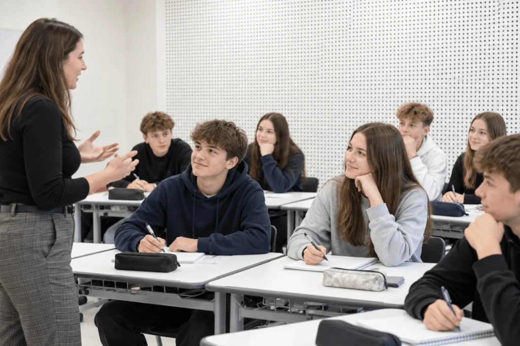 Ninth-Graders Experience a Day at High School